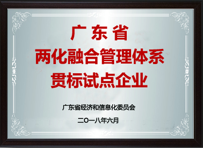 廣東省兩化融合企業(yè)